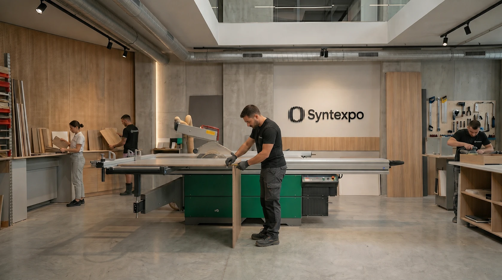 Команда Syntexpo за работой
